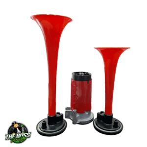 bocina con compresor corneta dobre 12v