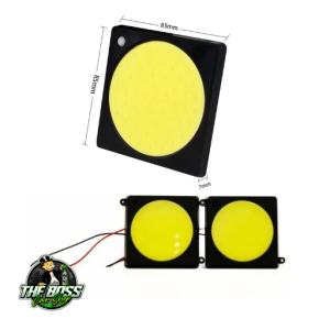 plafón led 10w 12/24v tecla on/off juego 2 unidades adhesivo universal